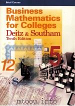 BUSINESS MATHEMATICS TENTH EDITION（1992 PDF版）