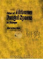 ATLAS OF AIRBORNE FUNGAL SPORES IN EUROPE（1983 PDF版）