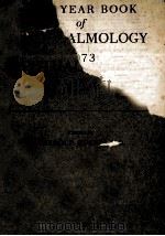 THE YEAR BOOK OF OPHTHALMOLOGY 1973（1973 PDF版）