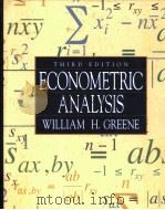 ECONOMETRIC ANALYSIS THIRD EDITION（1997 PDF版）