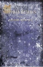 APPLIED DIETETICS FOR ADULTS AND CHILDREN IN HEALTH AND DISEASE（1936 PDF版）