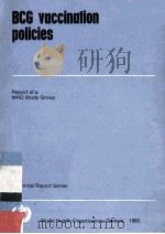 BCG VACCINATION POLICIES（1980 PDF版）