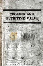 COOKING AND NUTRITIVE VALUE（1945 PDF版）