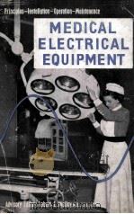MEDICAL ELECTRICAL EQUIPMENT 1958 PDF电子版封面