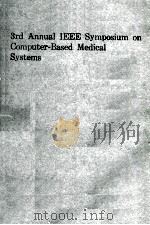 PROCEEDINGS THIRD ANNUAL IEEE SYMPOSLUM ON COMPUTER-BASED MEDICAL SYSTEMS（1990 PDF版）