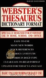 WEBSTER'S THESAURUS（1996 PDF版）