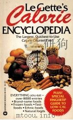 LE GETTE'S CALARIE ENCYCLOPEDIA 1983 PDF电子版封面 044690919X