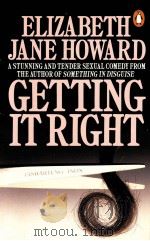 GETTING IT RIGHT 1984 PDF电子版封面 014006477X