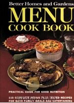 BETTER HOMES AND GARDENS MENU COOK BOOK（1972 PDF版）