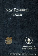 NEW TESTAMENT PSALMS 1969 PDF电子版封面