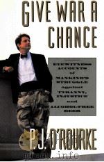 GIVE WAR A CHANCE（1992 PDF版）