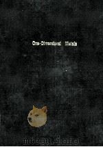 ONE-DIMENSIONAL METALS PHYSICS AND MATERIALS SCIENCE（1995 PDF版）