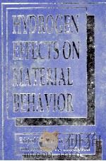 HYDROGEN EFFECTS ON MATERIAL BEHAVIOR（1990 PDF版）
