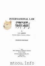 INTERNATIONAL LAW THROUGH THE CASES FOURTH EDITION（1978 PDF版）