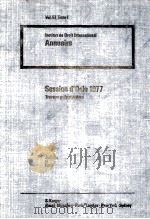 INSTITUT DE DROIT INTERNATIONAL ANNUAIRE VOL.57，TOME I（1977 PDF版）