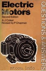QUESTIONS & ANSWERS ELECTRIC MOTORS SECOND EDITION（1976 PDF版）