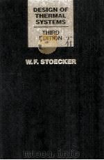 DESIGN OF THERMAL SYSTEMS THIRD EDITION（1989 PDF版）