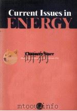 CURRENT ISSUES IN ENERGY:A SELECTION OF PAPERS（1979 PDF版）