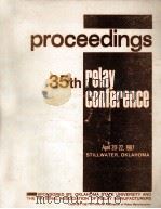 PROCEEDINGS 35TH RELAY CONFERENCE（1987 PDF版）