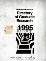 DIRECTORY OF GRADUATE RESEARCH 1995（1995 PDF版）