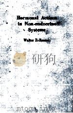 HORMONAL ACTIONS IN NON-ENDOCRINE SYSTEMS（1983 PDF版）