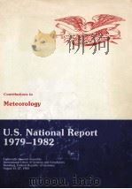 U.S.NATIONAL REPORT TO INTERNATIONAL UNION OF GEODESY AND GEOPHYSICS 1979-1982（1983 PDF版）