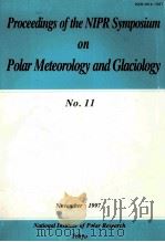 POLAR METEOROLOGY AND GLACIOLOGY NO.11 1997 PDF电子版封面