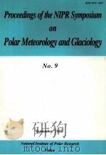 POLAR METEOROLOGY AND GLACIOLOGY NO.9 1995 PDF电子版封面