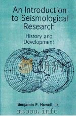 AN INTRODUCTION TO SEISMOLOGICAL RESEARCH（1990 PDF版）