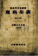 理科年表 昭和39年 1963.12 PDF电子版封面