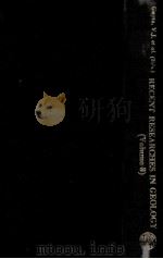 RECENT RESERCHES IN GEOLOGY VOLUME 8 1982 PDF电子版封面 PROF.V.J.GUPTA