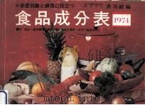 食品成分表 1974（1974.01 PDF版）