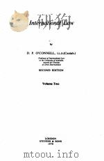 INTERNATIONAL LAW  VOLUME TWO  SECOND EDITION（1970 PDF版）