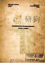 PALAEOMAGNETISM AND EARTH EXPANSION 1975 PDF电子版封面