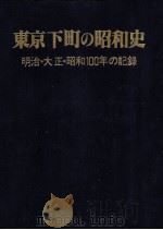 東京下町の昭和史（1983.03 PDF版）