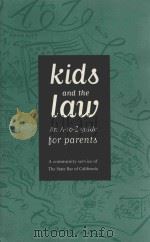 KIDS AND THE LAW 1996 PDF电子版封面