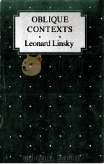 Oblique contexts（1983 PDF版）