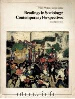 Readings in sociology : contemporary perspectives  2d ed.（1979 PDF版）