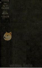 The age of discontent 1963 PDF电子版封面 Dacia Maraini ;Frances Frenaye
