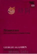 Stanzas : word and phantasm in Western culture（1993 PDF版）