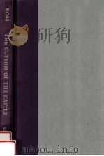 The custom of the castle : from Malory to Macbeth（1997 PDF版）