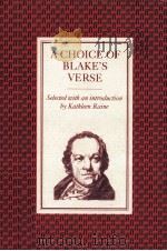 A choice of Blake's verse（1970 PDF版）