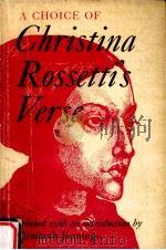 A choice of Christina Rossetti's verse（1970 PDF版）