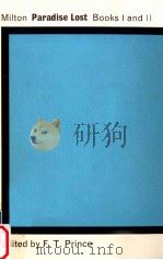 Paradise lost : Books I and II（1962 PDF版）