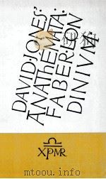 The Anathemath 1972 PDF电子版封面 David Jones