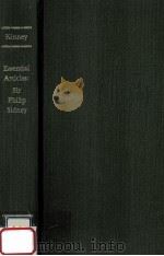 Essential articles for the study of Sir Philip Sidney（1986 PDF版）
