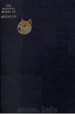 The Poetical Works of Edmund Spenser（1952 PDF版）