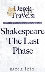 Shakespeare:the last phase（1979 PDF版）