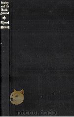 Poetry and its background（1970 PDF版）