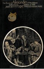 the poems of alexander pope:a one-volume deition of the twickenham text with selected annotations（1963 PDF版）